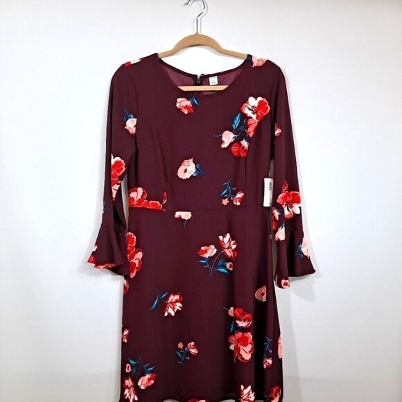 Old Navy Ladies L/S Dress.NWT - Picture 1 of 13